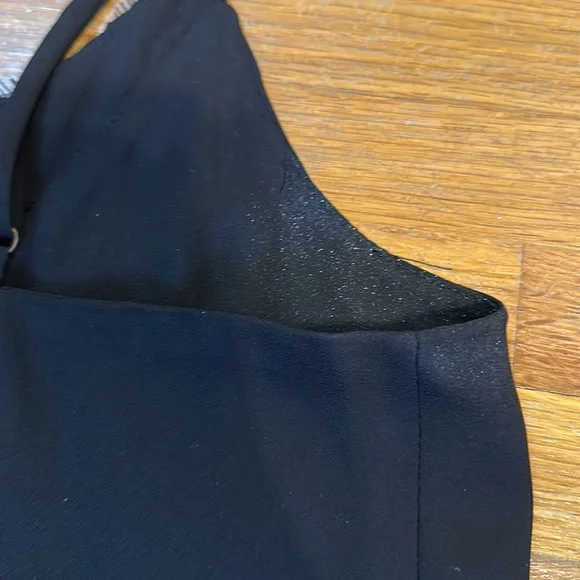 *last chance* Socialite | Women’s black tank top with lace v-neck - Picture 16 of 16